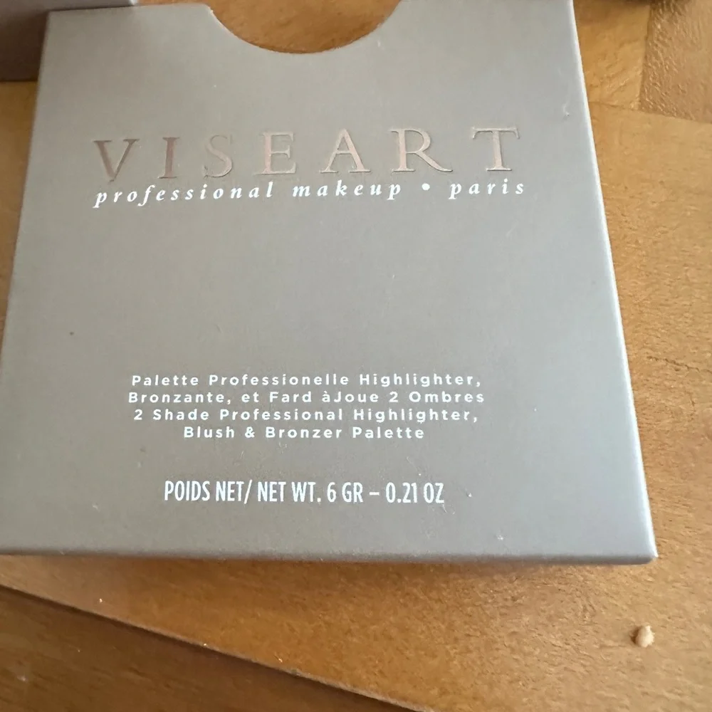 ViseartParis professional makeup blush duo in Choiysa